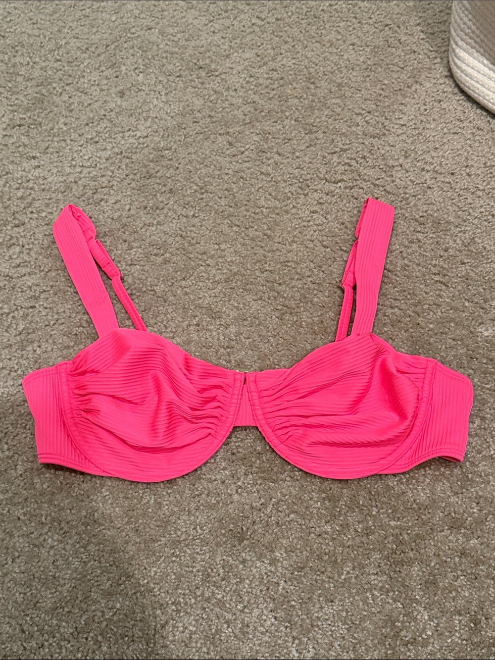 Hollister Hot Pink Underwire Bikini Top